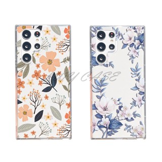 เคสโทรศัพท์มือถือ ลายดอกไม้ ใบไม้ สําหรับ vivo Y02s Y02 Z1 Pro Z5x Y35 V11i V5 V5s Y67 V7+ V7 Plus Y79 Y76s Y71 Y71i Y81 Y81i Y51 2020 Y31 2020 V25 V20 Pro S7 SE X21