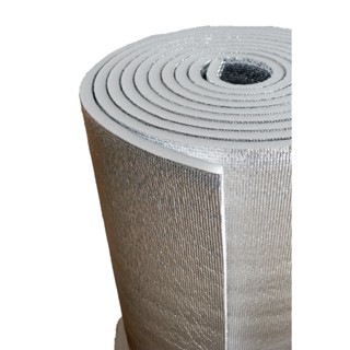 เทปและกาว ฉนวนพีอีเคลือบฟอยล์2ด้าน หนา20mm ยาว5m Insulation Epe Foam 2 sides 20mm.90cm 5m.