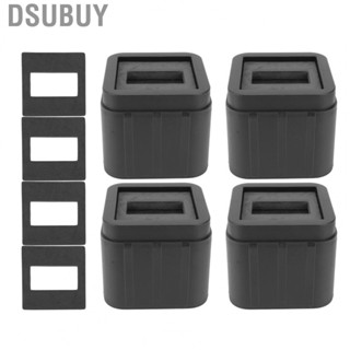 Dsubuy Furniture   Pads  Rubber Provide More Space 4 PCS Furniture Risers  for Table