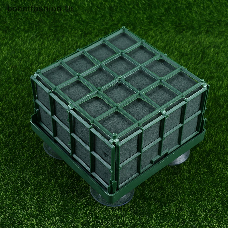 [boomfashion] 1 ชิ้นสีเขียวสแควร์ตกแต่งรถแต่งงานดอกไม้โฟมอิฐพร้อมSucker [TH] - รูปที่ 6