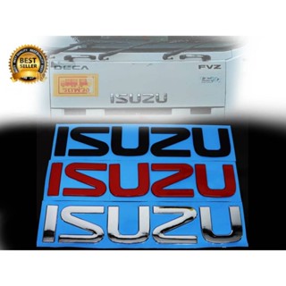 **แนะนำ** Logo isuzu ติดรถบรรทุก โลโก้ isuzu อีซูซุ size: ใหญ่ **สีแดง **สีดำ** สีชุบโครเมี่ยม**เลือกสีได้ ติดตั้งง่าย