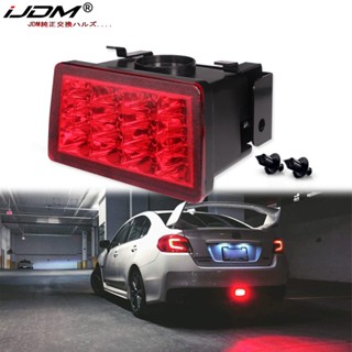 Ijdm F1 ชุดไฟตัดหมอก LED 12V สีแดง สําหรับ Subaru WRX STi Impreza XV 2011-up