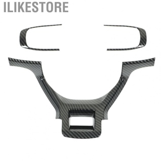 Ilikestore Steering Wheel Panel Frame Cover Steering Wheel Cover Frame Glossy Surface for Vehicle