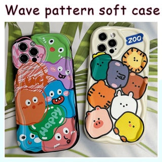 FOR SAMSUNG A04E A53 A33 A24 A22 M32 M22 zoo Wave Case