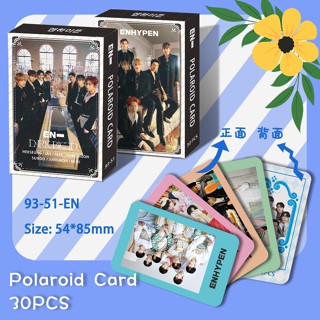 Newjean GOT7 ATEEZ TREASURE ENHYPRN TXT โฟโต้การ์ดโพลารอยด์ การ์ดโลโม่ พิมพ์ลายสองด้าน 30 ชิ้น / กล่อง