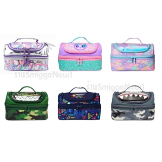 Smiggle Double Decker Lunchboxes กล่องใส่กล่องอาหาร สี่เหลี่ยมแบบไม่มีสาย พร้อมส่งในไทย