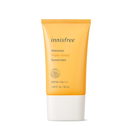 Innisfree Mineral Brightening ครีมกันแดด Spf50 + ควบคุมความมัน ไม่มีซีบัม กันแดด & ครีมกันแดด สามชั้น เข้มข้น