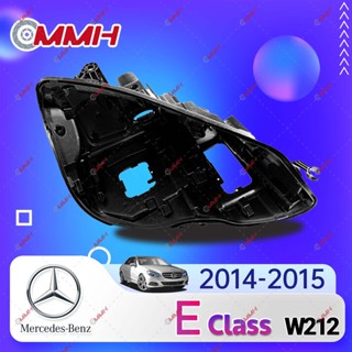 ฝาครอบไฟหน้า ด้านหลัง พลาสติก สําหรับ Mercedes Benz W212 2014-2015 ไฟหน้า เลนส์ไฟหน้า ไฟหน้าหลังเปลือก  ฐานไฟหน้า Headlamp Rear Shell headlamp housing  Back Cover Bottom Shell Base Plastic Shell