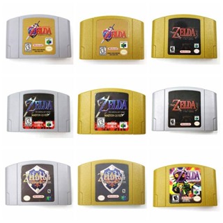 การ์ดเกม Nintendo Red Zelda Blue Zelda Legend N64 Zelda MASTER QUEST