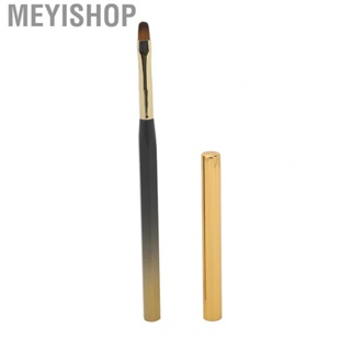 Meyishop Nail Cleaning Brush  Nail Art Brush Nylon Bristle ABS Handle Reusable  for Beauty Salon