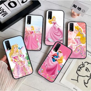 เคสโทรศัพท์มือถือแบบนิ่ม ลายเจ้าหญิงดิสนีย์ออโรร่า 38F สําหรับ Vivo Y30 Y50 Y31 Y51 Y53 Y55 Y55s Y69 Y71 Y81 Y81s Y91C Y95 Y93 Y91