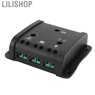 Lilishop Solar Charge Controller 10A Intelligent PWM Solar Controller With  Indicator