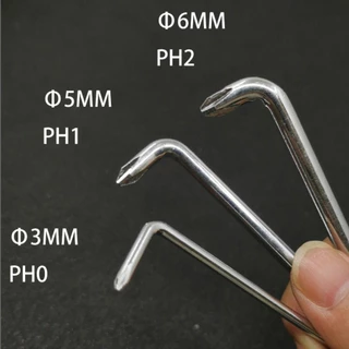 Antot ชุดไขควงมืออาชีพ PH0 PH1 PH2 สําหรับบังโคลน 3 ชิ้น ต่อชุด