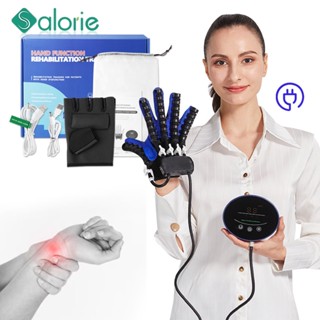 Salorie Portable Rehabilitation Robot Mirroring Robot Finger Training Rehabilitation Gloves Stroke Hemiplegia Hand Function Training Glove