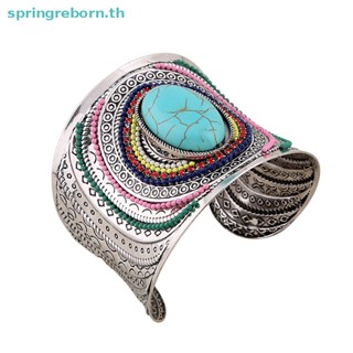 # Beauty yourself # Bohemian Vintage Tibetan Silver Turquoise Women Charm Cuff Bangle Bracelets .