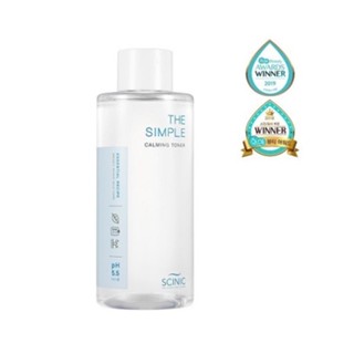 Scinic The Simple Calming Toner โทนเนอร์ ขนาด 300 มล.