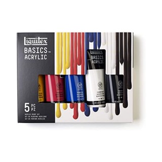 Liquitex ชุดสีอคริลิค BASICS5X118ML.6