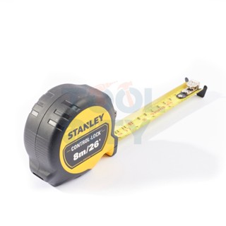 STANLEY (สแตนเล่ย์) 37-427 ตลับเมตรCONTROL-LOCK 8ม. แม่เหล็ก