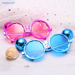 Bdgf แว่นตาดิสโก้ จี้ลูกบอล 70s 80s สไตล์เรโทร สําหรับตกแต่งปาร์ตี้ TH