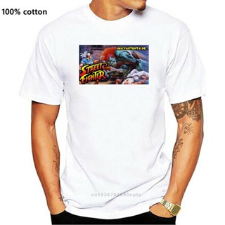 เสื้อยืด พิมพ์ลาย Street Tee Fighter Ii 2 The World 1991 Arcade Mega ของแท้ ไซซ์ 4XL 5XL 6XL