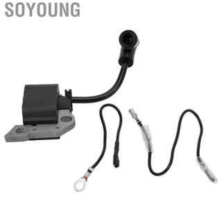 Soyoung Ignition Module Coil  High Efficiency Chainsaw Ignition Coil 1130 400 1302 ABS Steel Higher Intensity Spark with Harness for Maintenance