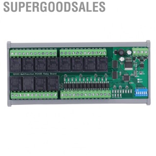 Supergoodsales RS485 Relay Module  9600BPS Default Baud Rate PCB Relay Module Board Settable Time  for Electronics