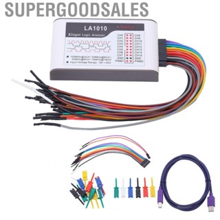 Supergoodsales 16 Channel Logic Analyzer With 20PCS 6 Colors Test Hook  Set USB Interface