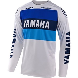 พร้อมส่ง ชุดกีฬา เสื้อแข่งรถจักรยานยนต์ MTB BMX YAMAHA Baru Basikal Pakaian