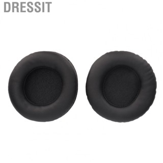 Dressit Headphone Ear Cushions  Foam Filling Round Earpads  Bass Wearable Noise Isolation  for 95mm Headset