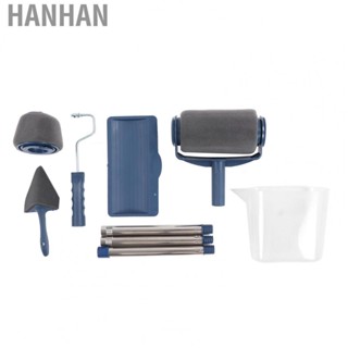 Hanhan Seamless  Roller Set No Splatter Plastic  Roller Tray Set for Wall