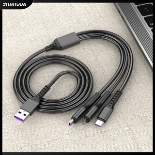 Jl- สายชาร์จ Usb Type-c 66w 5a 3 In 1 ชาร์จเร็วมาก สําหรับ Android Iphone