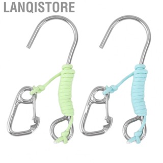 Lanqistore Lost Diving Single Hook Premium 316 Stainless Steel Single Diving Drift Reef Hook Rope Safety Gear Equipment