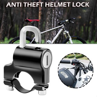 Motorcycle Helmet Lock Handlebar Tube Motorbike Anti-theft Security Universal