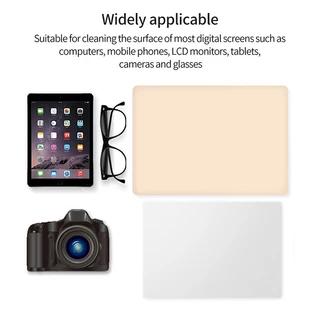 ฟิล์มไมโครไฟเบอร์ กันฝุ่น ทําความสะอาดแป้นพิมพ์ แล็ปท็อป สําหรับ MacBook 2026 Air 13 M5 M4 M1 M2 Pro 13 15 16 นิ้ว