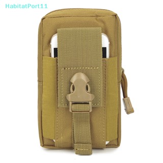 Habitatport กระเป๋าคาดเอว ใส่โทรศัพท์มือถือ สไตล์ทหาร สําหรับผู้ชาย