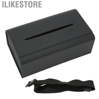 Ilikestore Center Console Tissue Box  Elastic Band Silicon Soft Durable Car Tissue Box  for Model Y