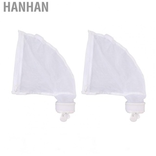 Hanhan Pool Cleaner Filter Bag  Easy To Install Easy To Clean Replacement Compact Wear Resistant 2Pcs Pool Cleaner Bag Zippered  for Pool Cleaning
