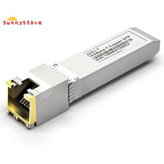 Bliy ตัวรับส่งสัญญาณทองแดง SFP-10G-T-S 10G SFP+ RJ-45 1.25 2.5 5 10G-T CAT.6A