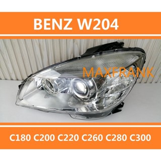 ไฟหน้าซีนอน สําหรับ Mercedes Benz C-Class W204 C180 C200 C220 C260 C280 C300Front Xenon HEADLAMP  HEADLIGHT  LENS HEAD LAMP FRONT LIGHT