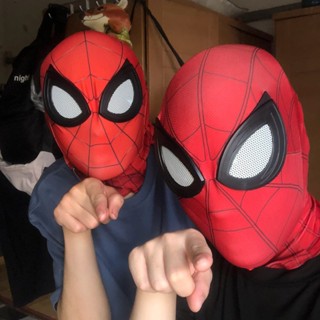 หน้ากากคอสเพลย์ Spiderman Headgear สําหรับผู้ใหญ่