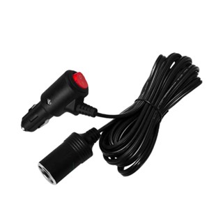 Addtoyou11 สายต่อขยายรถยนต์ 12V24V ปุ่มเปิดปิด รองรับสูงสุด 180W