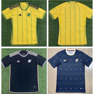 เสื้อยืด พิมพ์ลาย Jamaica Away Football สําหรับผู้ชาย 2023 2024