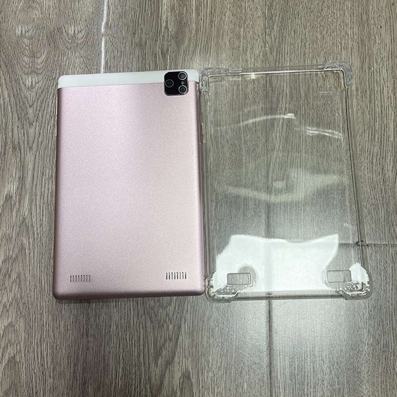 ซิลิโคนใส 4 มุมหนาป้องกันสําหรับ Inovo I-Tab iTAB 705A 8.0 นิ้วกันกระแทกแท็บเล็ต Soft TPU ปกหลังสําห