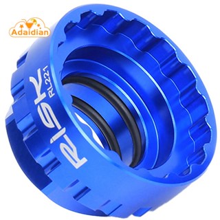 Risk RL221 ชุดเครื่องมือซ่อมแซมจานหน้าจักรยาน 12 วินาที สีฟ้า สําหรับ Shimano M7100-M9100