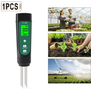 【ONCEMOREAGAIN】Digital Soil Tester LED Display For Moisture Humidity Temperature Measuring