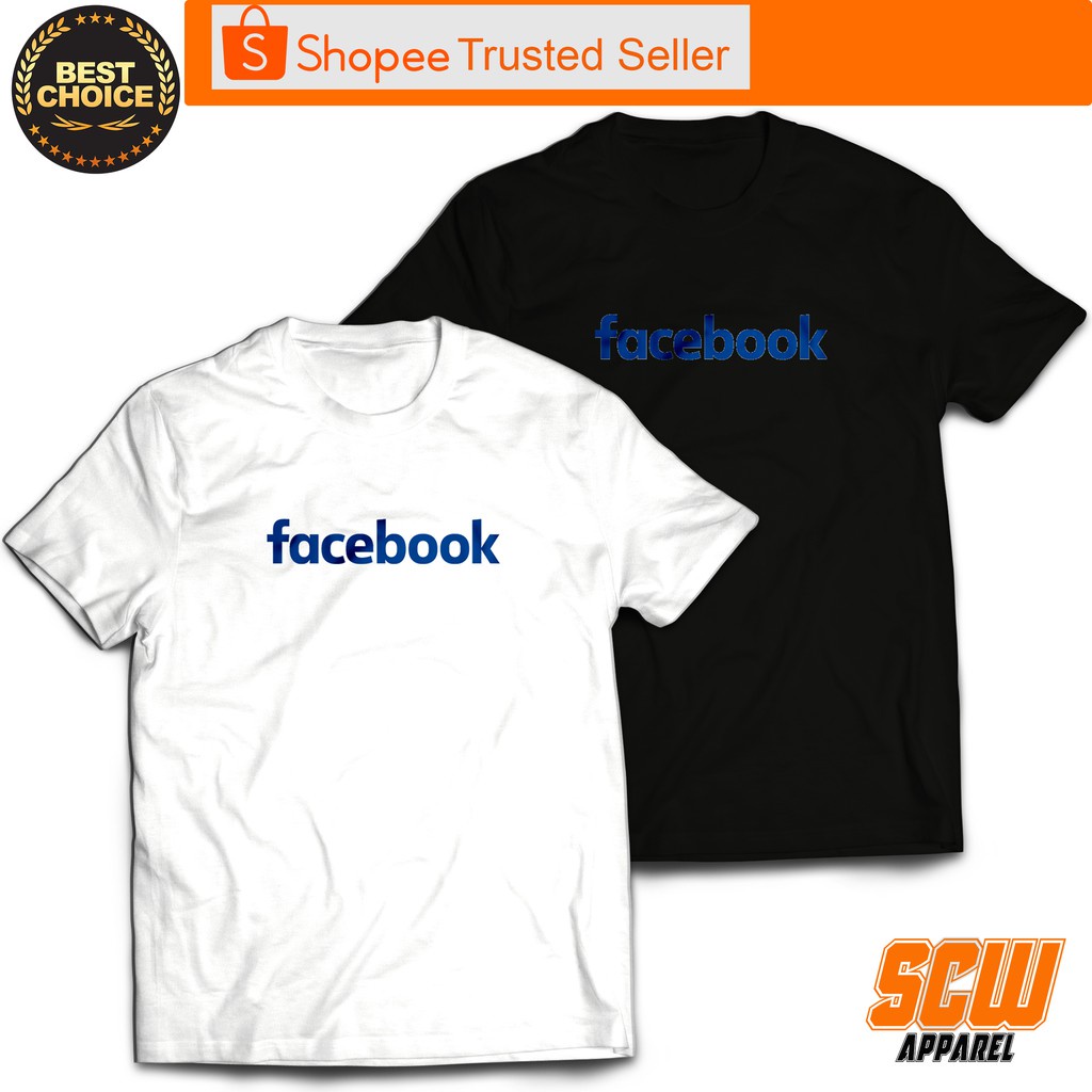 FACEBOOK TSHIRT เสื้อยืด STREETWEAT COTTON