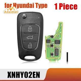 รีโมตกุญแจรถยนต์ ไร้สาย 3 ปุ่ม สําหรับ Xhorse XNHY02EN HYUNDAI Type VVDI