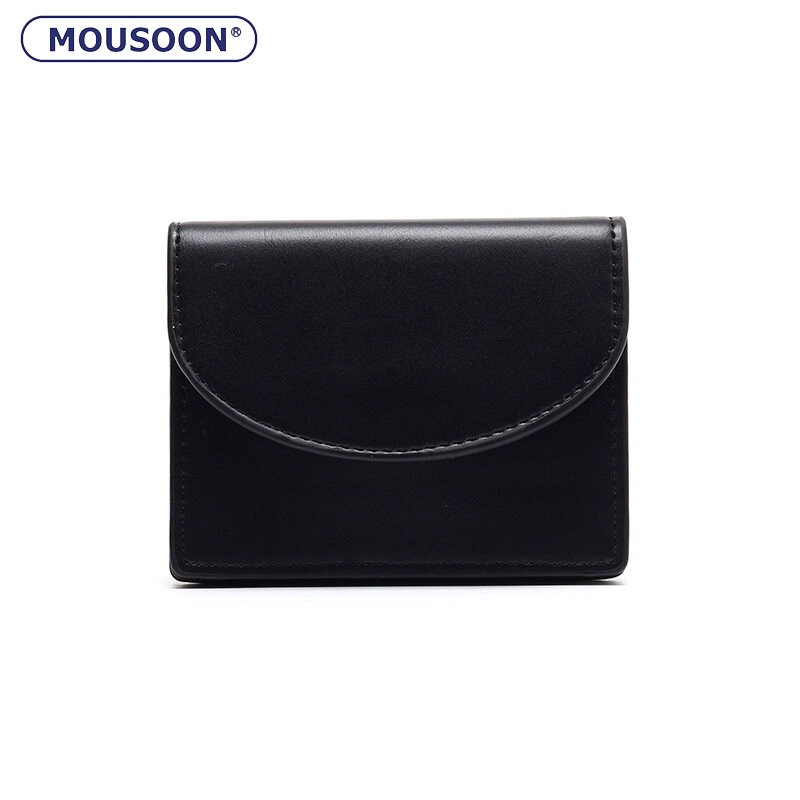 Mousson กระเป๋าสตางค์ผู้หญิง กระเป๋าใส่บัตรผู้หญิงเกาหลีละเอียดอ่อนและใช้งานได้จริง กระเป๋าใส่เหรียญขนาดเล็กและพกพาง่าย