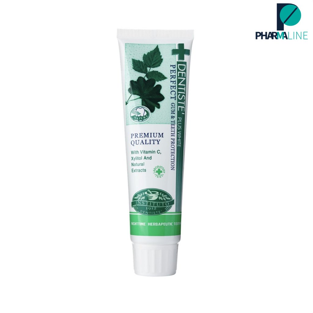 Dentiste' Original Toothpaste Tube ยาสีฟัน สูตรออริจินัล ดั้งเดิม แบบหลอดขนาด 100G. เดนทิสเต้ [PLine]