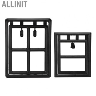 Allinit Pets Door Locking Dog  Flap Magnetic Frame Pet Window Screen Door Gate